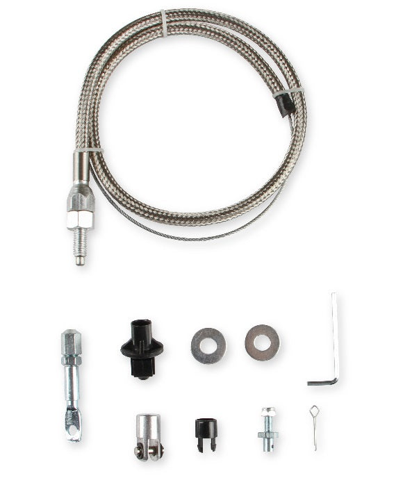 THROTTLE CABLE KIT,SS,36" MAX