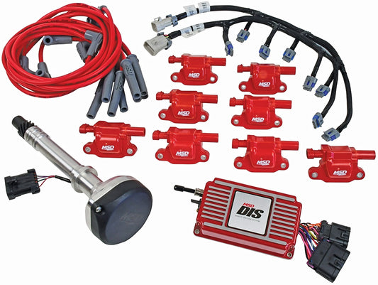 DIS IGNITION KIT,ECU,WIRES,SBC,BBC,RED