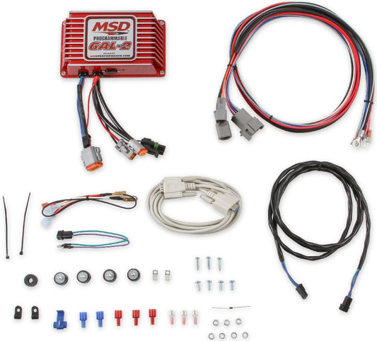 IGNITION BOX,6AL-2,PROGRAMMABLE,RED