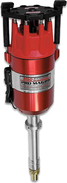 PRO-MAG GENERATOR,12 AMP,CHEVY V8,TALL,RED