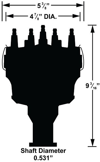 DISTRIBUTOR,PRO BILLET,FORD 351C/429/460