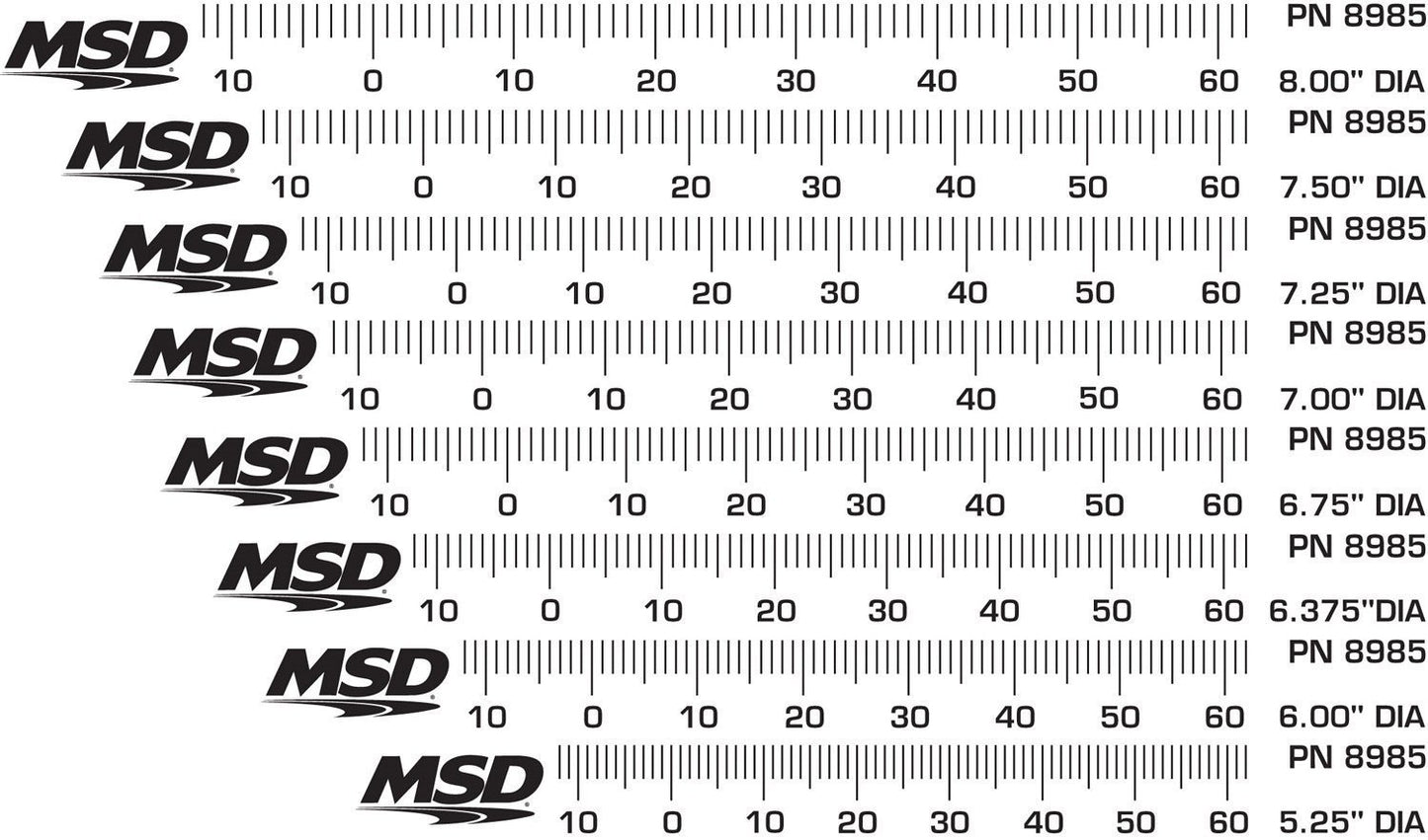 BALANCER TIMING TAPES