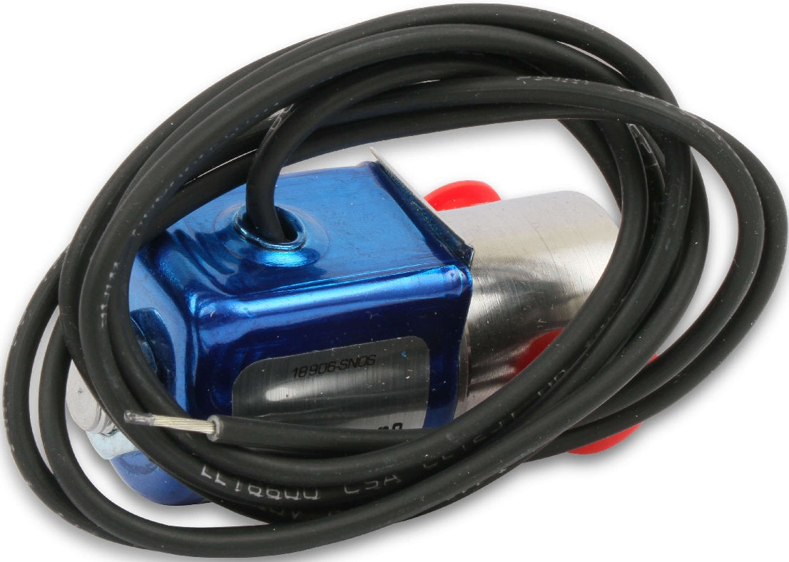 SOLENOID,NITROUS,POWERSHOT,BLUE