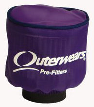 KART/MINI SP 3" X 4" FILTER COVER,PURPLE