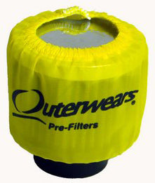 3" FILTER COVER,YELLOW