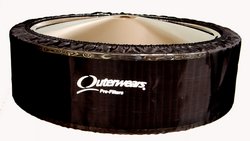 14 X 6 FILTER COVER,BLACK