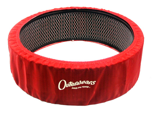 14 X 6 FILTER COVER,RED