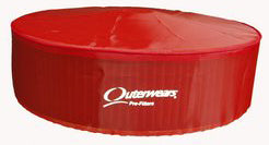 14 X 4 FILTER COVER,W/TOP,RED