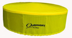 14 X 4 FILTER COVER,W/TOP,YELLOW