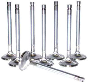 VALVES (8),BBC,EXHAUST,1.900" HEAD,5.422