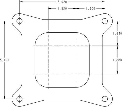 M-SERIES 800CFM MARINE CARBURETOR