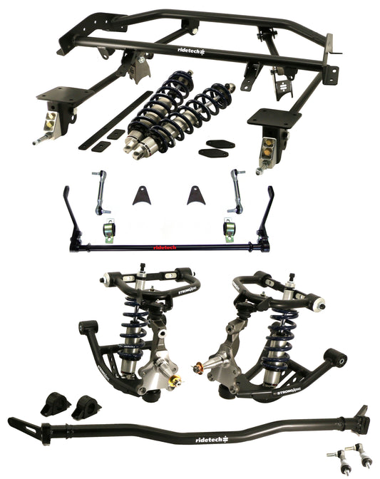 COILOVER & 4-LINK SYSTEM WITH REAR SWAY BAR,67-69 GM F-BODY