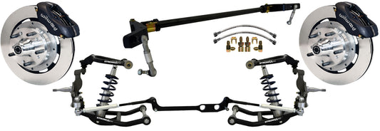 FRONT COILOVER,STEERING,WILWOOD 12",68-79