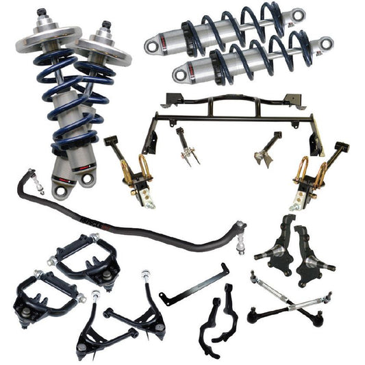 COILOVER & 4-LINK SYSTEM,ARMS,64-66 MUSTANG