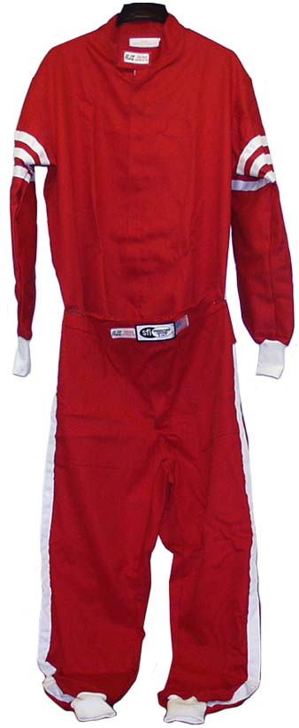 UNIFORM,SINGLE LAYER,2 PC,2XL,RED