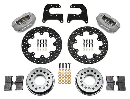 MOPAR/DANA DRAG KIT,2.36,REAR,11.44" DRILLED ROTORS,BLACK