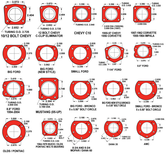 BRAKE KIT,11" DISC,4 1/2 & 4 3/4,STAGGER