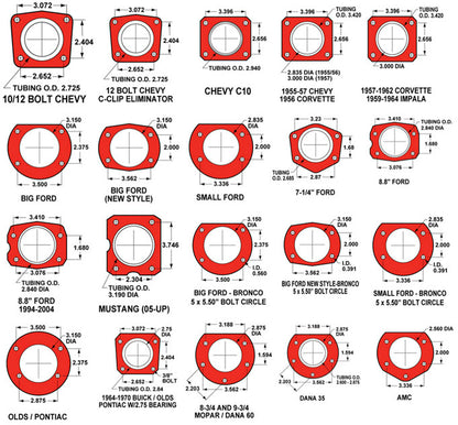 BRAKE KIT,11" DISC,4 1/2 & 4 3/4,STAGGER