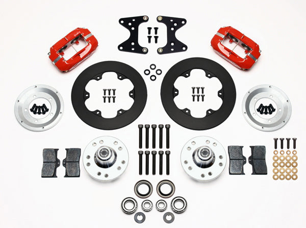 71-80 PINTO DRAG KIT,FRONT,FDL,10.75,RED