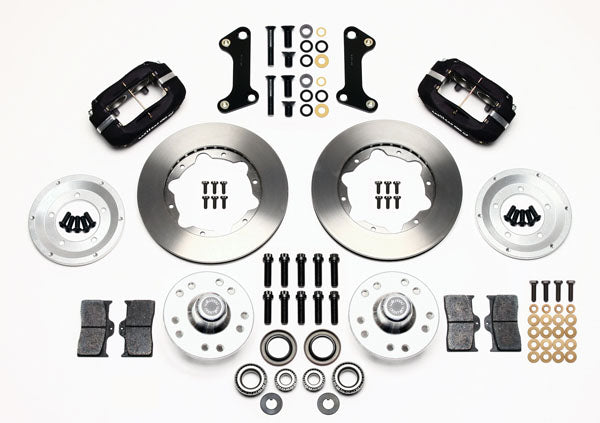 COILOVER SYSTEM,ARMS,BARS,CURRIE REAR END,WILWOOD 11" BRAKES,BLACK,64-67 GM A-