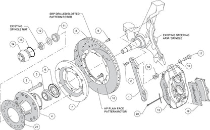 79-81 CAMARO KIT,FRONT,FDL,11",RED