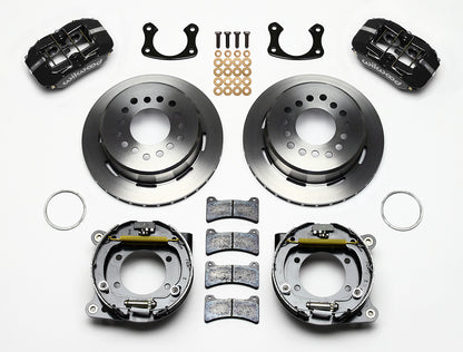 67-70 MUSTANG REAR & WIL BRAKES,11" BLACK