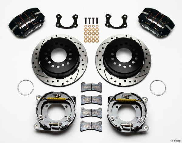 64-65 MUSTANG REPLICA REAR & BRAKES,BK,D