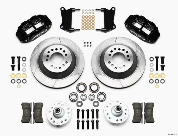 AIR RIDE SYSTEM,ARMS,BARS,WILWOOD 13" BRAKES,BLACK CALIPERS,64-67 GM A-BODY