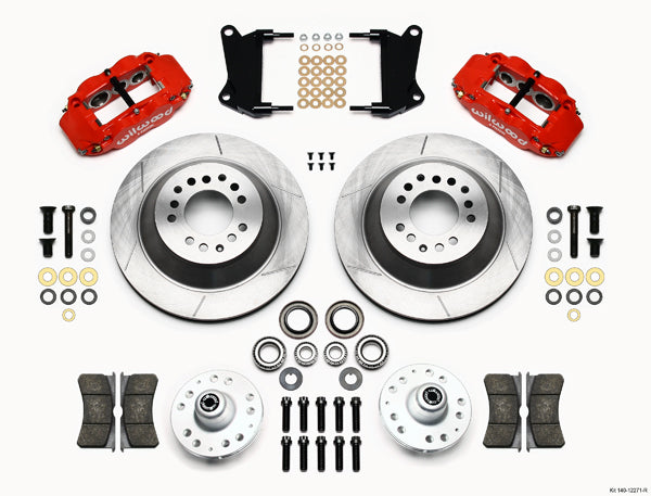 AIR RIDE & 4-LINK SYSTEM,WILWOOD 13" BRAKES,RED CALIPERS,67-69 GM F-BODY