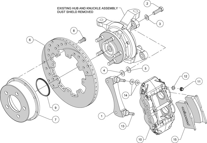 87-89 JEEP WRANGLER YJ,FRONT,FNSL4R,12"