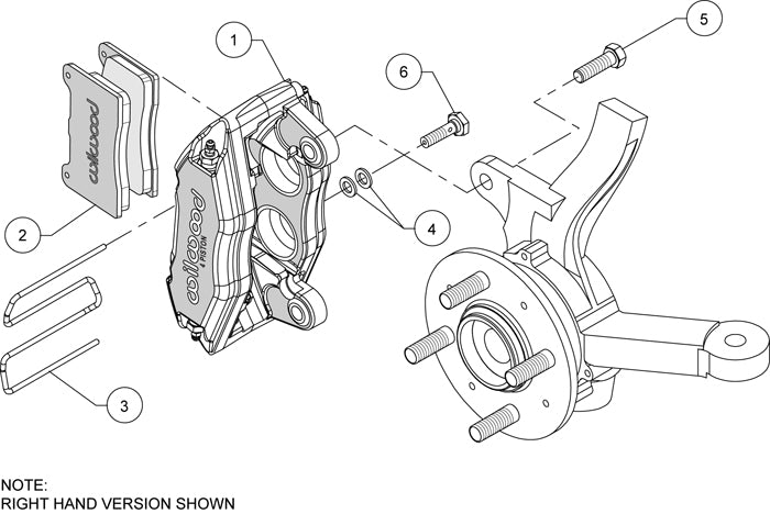 HONDA/ACURA CALIPER KIT,FRONT,DPHA,BLUE