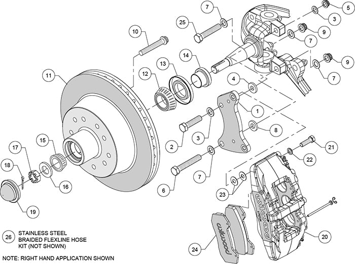 51-59 CHEVY TRUCK,FRONT,DP6,11.86",RED