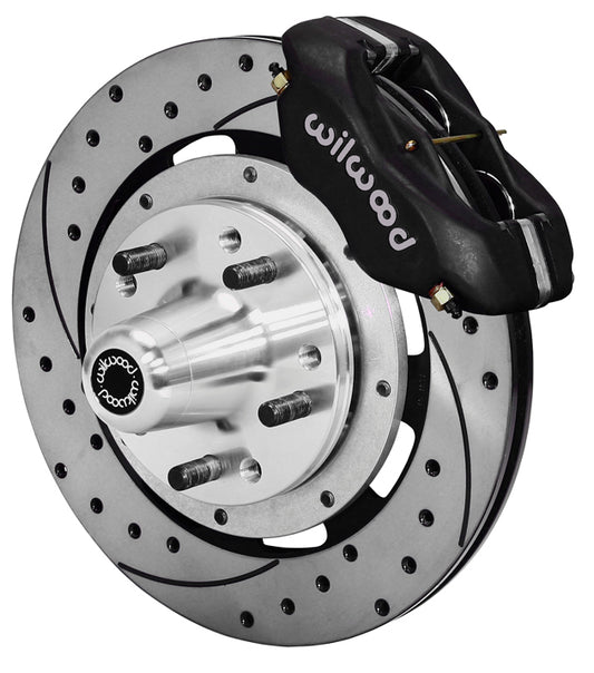 65-72 CDP C BODY,DODGE,PLYMOUTH,12" DRILLED ROTORS,BLACK