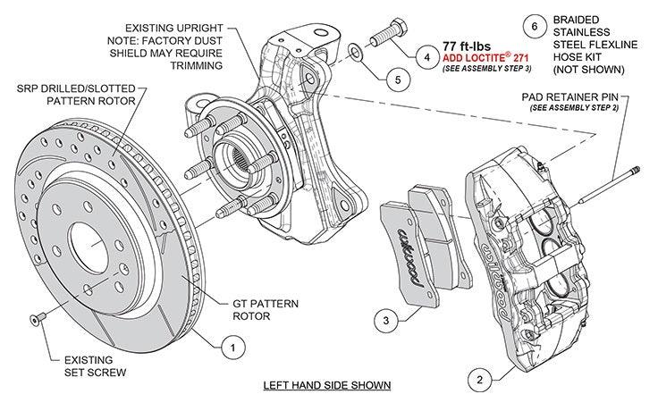 99-06 SILVERADO,SIERRA,AVALANCHE,TAHOE,YUKON,ESCALADE,FRONT,AERO 6,13.38",BLACK