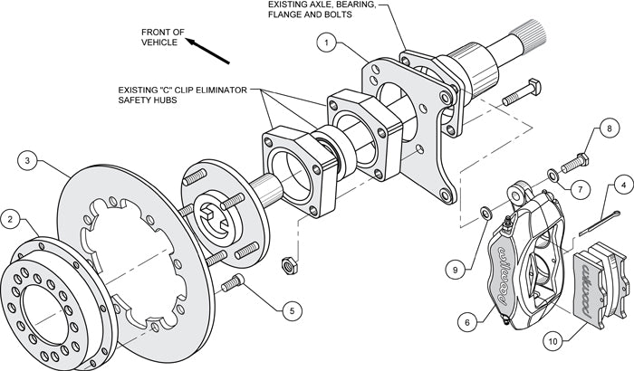 GM DRAG E-KIT,2.91",REAR,FDL,11.44"