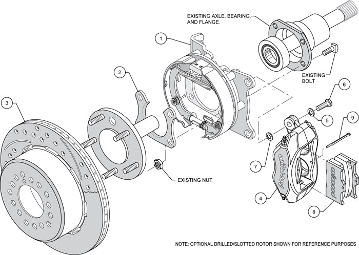 GM C-KIT SPECIAL,2.81",REAR PB,12",POLISHED