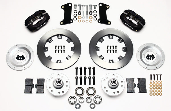 COILOVER & 4-LINK SYSTEM,WILWOOD 12" BRAKES,BLACK CALIPERS,67-69 GM F-BODY