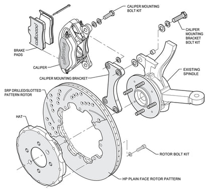 88-08 HONDA CIVIC KIT,240MM,FRONT,FDL,11"