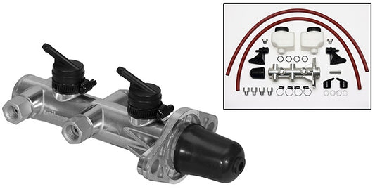 TANDEM MASTER CYLINDER,REMOTE KIT,1" BORE,POLISHED