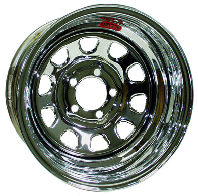 LW STEEL WHEEL,CHROME,DAYTONA SERIES,15X10,5X4.75,5" BACKSPACING