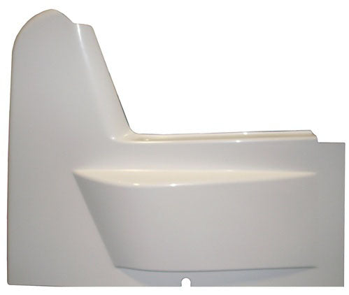 RIGHT SIDE ARM GUARD,WEDGE,WHITE